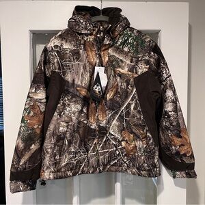 Rocky Junior ProHunter Waterproof Insulated Hooded Jacket-Realtree Edge Size L
